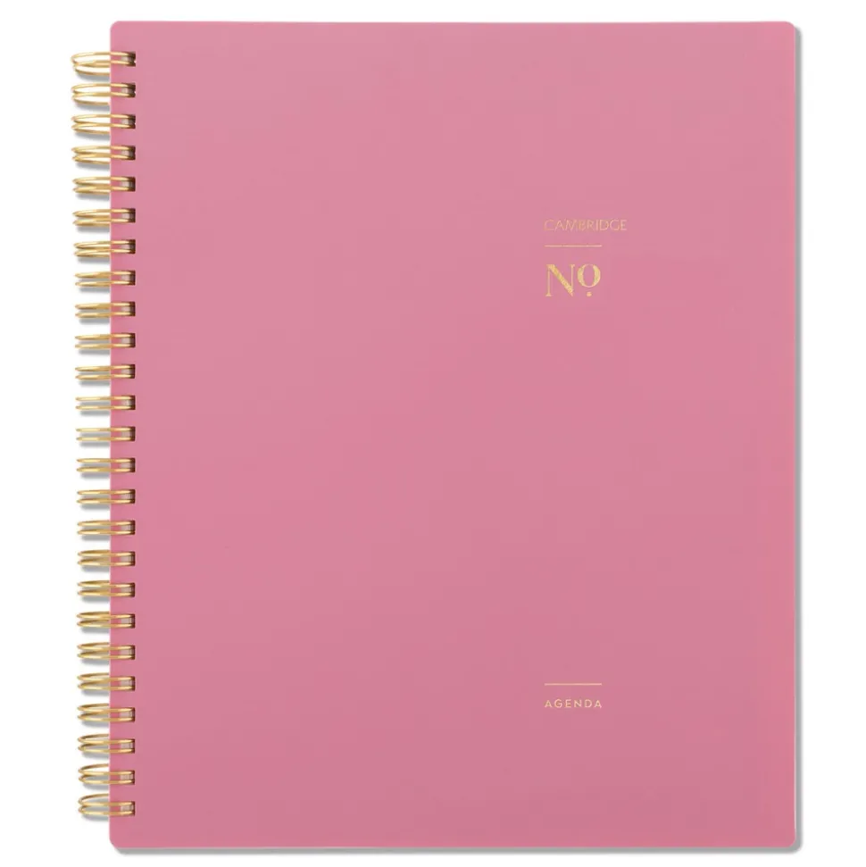 AT-A-GLANCE 8.75 in. x 7.75 in. 12-Month (Jan-Dec 2026) WorkStyle Weekly/Monthly Planner - Pink Cover