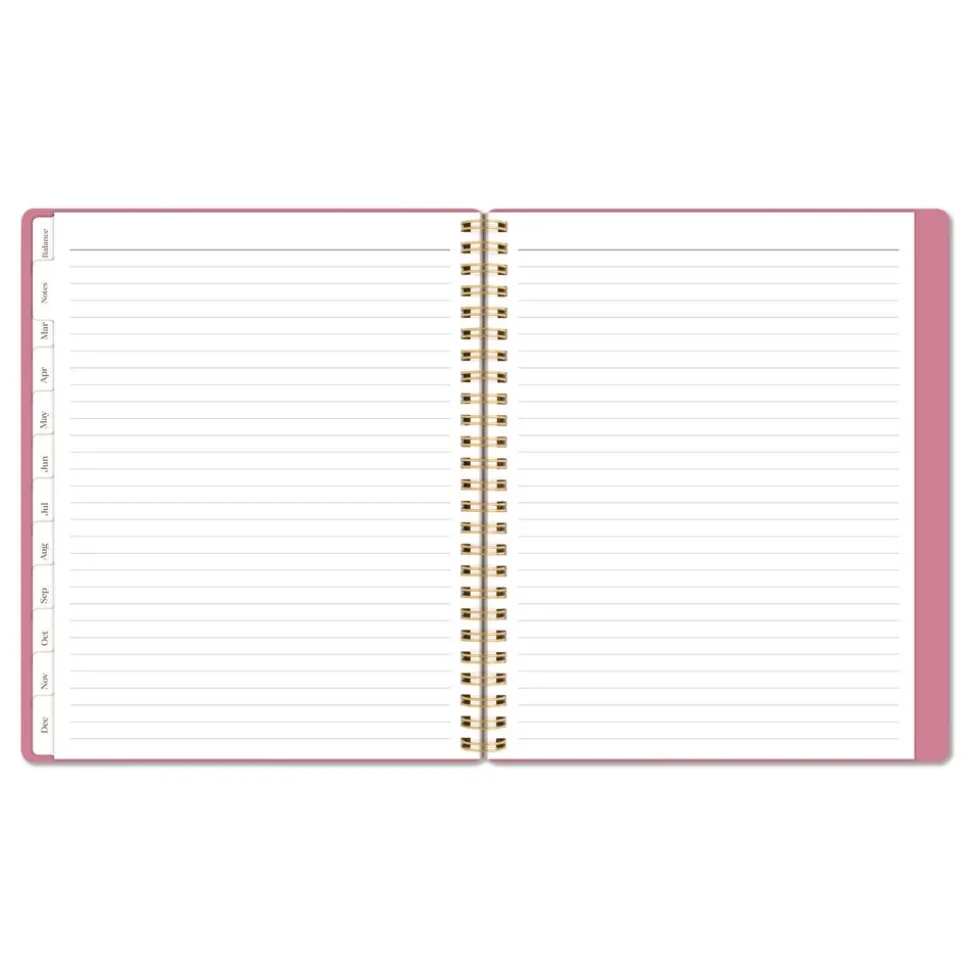 AT-A-GLANCE 8.75 in. x 7.75 in. 12-Month (Jan-Dec 2026) WorkStyle Weekly/Monthly Planner - Pink Cover