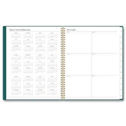 AT-A-GLANCE 11 in. x 8.5 in. 12-Month (Jan-Dec 2026) WorkStyle Poly Monthly Planner - Teal Cover