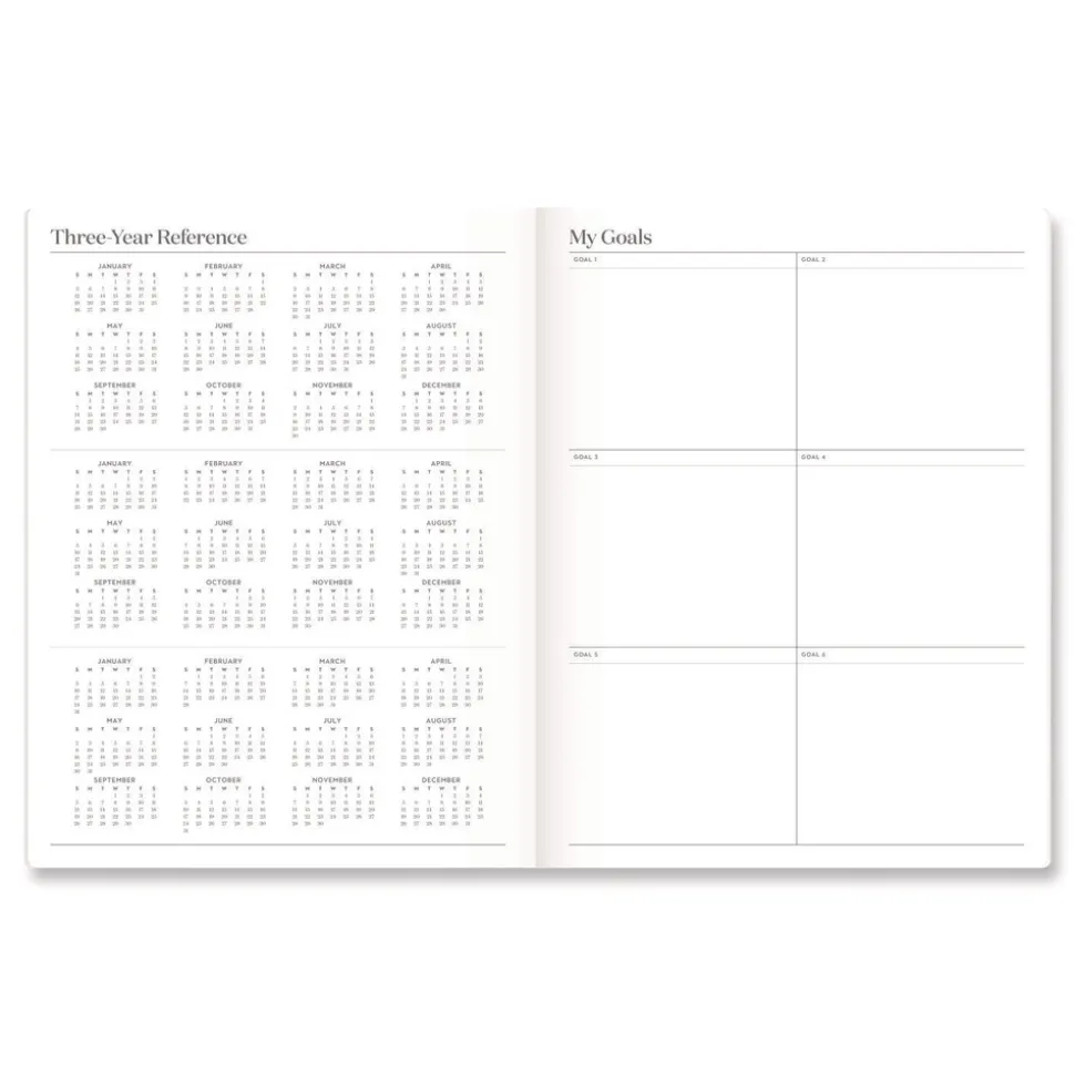 AT-A-GLANCE 11 in. x 8.5 in. 12-Month (Jan-Dec 2026) WorkStyle Stitched Monthly Planner - Sunbaked Clay Cover