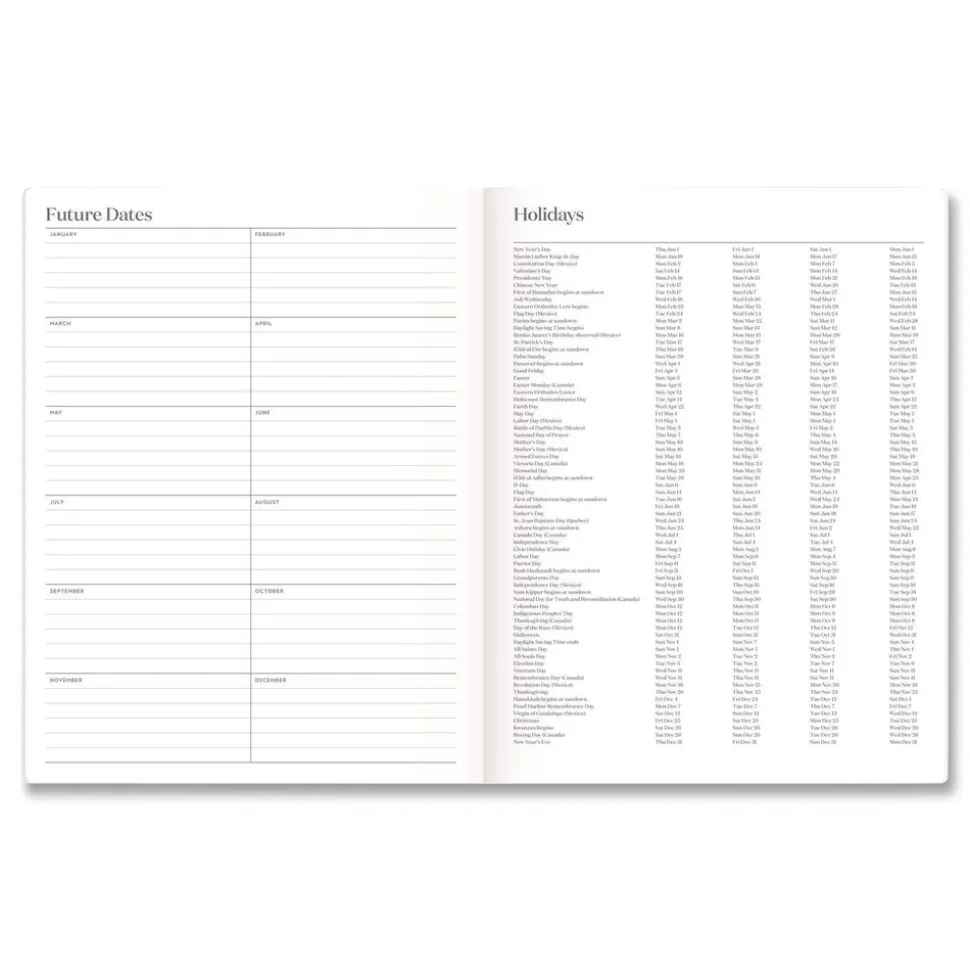 AT-A-GLANCE 11 in. x 8.5 in. 12-Month (Jan-Dec 2026) WorkStyle Stitched Monthly Planner - Sunbaked Clay Cover