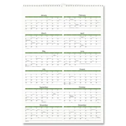 AT-A-GLANCE 12-Month (Jan to Dec): 2026 15.5 in. x 22.75 in. Puppies Photography Puppies Monthly Wall Calendar - White/Multicolor Sheets
