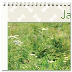 AT-A-GLANCE 12-Month (Jan to Dec): 2026 15.5 in. x 22.75 in. Puppies Photography Puppies Monthly Wall Calendar - White/Multicolor Sheets