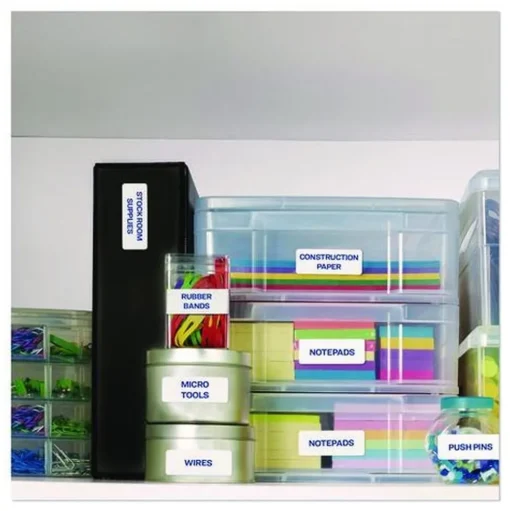 Avery 1 in. x 2.63 in. Address Labels with Sure Feed Technology for Laser Printers - White (30/Sheet, 250 Sheets/Box)