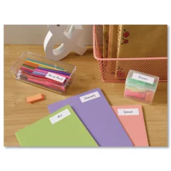 Avery 1 in. x 2.63 in. Easy Peel Address Labels with Sure Feed Technology for Laser Printers - White (30/Sheet, 500 Sheets/Box)