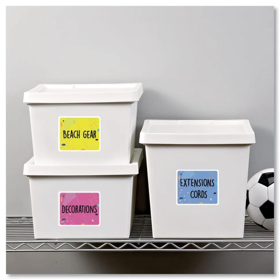 Avery 3.33 in. x 4 in. Shipping Labels with TrueBlock Technology for Inkjet/Laser Printers - White (6/Sheet, 500 Sheets/Box)