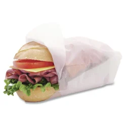 Bagcraft 8 in. x 10.75 in. Dry Wax Paper - White (500/Box, 12 Boxes/Carton)