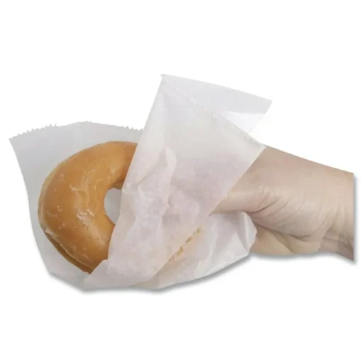 Bagcraft MarketWax 8 in. x 10.75 in. Interfolded Dry Wax Deli Paper - White (500/Box, 12 Boxes/Carton)