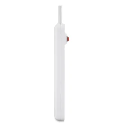 Belkin 6 Outlets 3 ft. Cord Power Strip - White