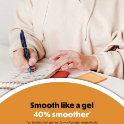 BIC 4-Color Smooth Medium 1 mm Retractable Ballpoint Pen - Multicolor (3/Pack)