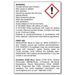 Big D Industries 1-Gal. Water-Soluble Deodorant - Mountain Air (4/Carton)