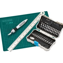 Black & Decker Craft Hobby Knife Kit with 26 Assorted Blades and Cutting Mat