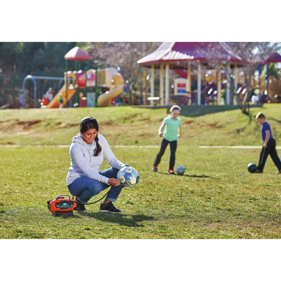 Black & Decker 20V MAX Lithium-Ion Cordless and Corded Power Portable Air Compressor