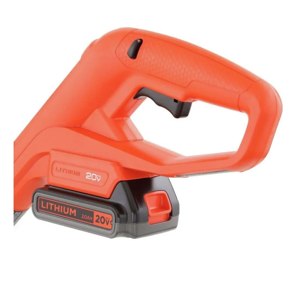 Black & Decker 20V MAX Lithium-Ion 12 in. 3-in-1 Cordless Compact Mower Kit (2 Ah)