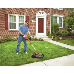 Black & Decker 20V MAX Lithium-Ion 12 in. 3-in-1 Cordless Compact Mower Kit (2 Ah)