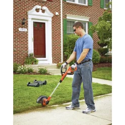 Black & Decker 20V MAX Lithium-Ion 12 in. 3-in-1 Cordless Compact Mower Kit (2 Ah)