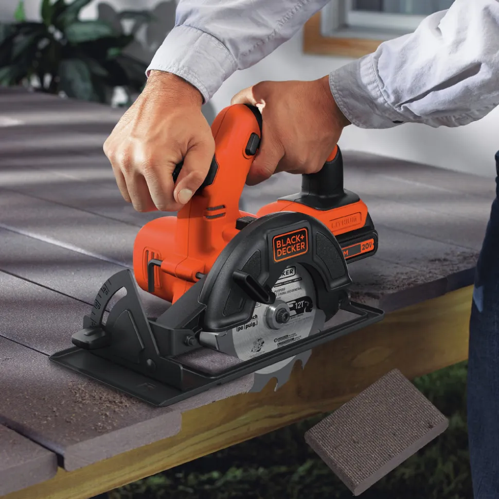 Black & Decker 20V MAX Lithium-Ion Brushed Cordless 4-Tool Power Tool Combo Kit (1.5 Ah)