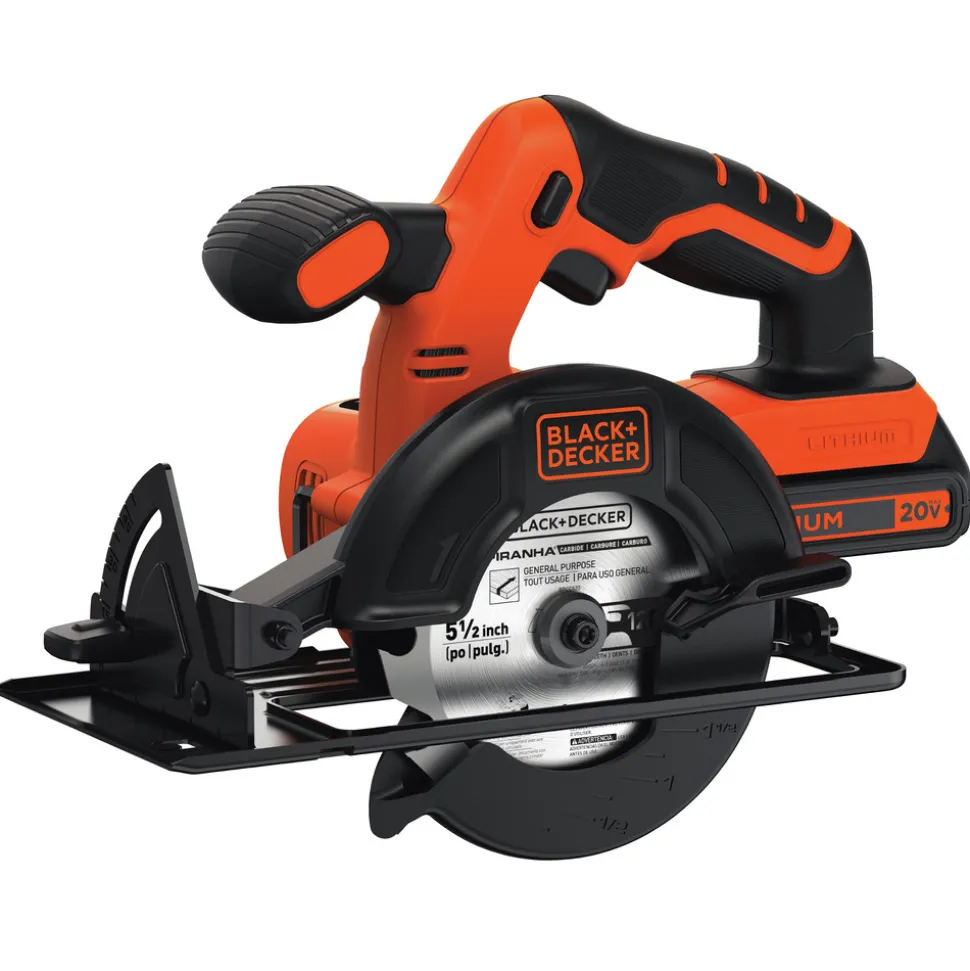 Black & Decker 20V MAX Lithium-Ion Brushed Cordless 4-Tool Power Tool Combo Kit (1.5 Ah)