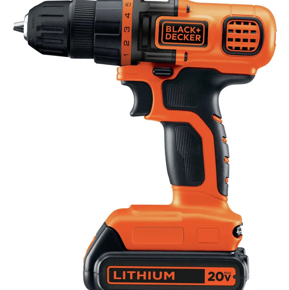 Black & Decker 20V MAX Lithium-Ion Brushed Cordless 4-Tool Power Tool Combo Kit (1.5 Ah)