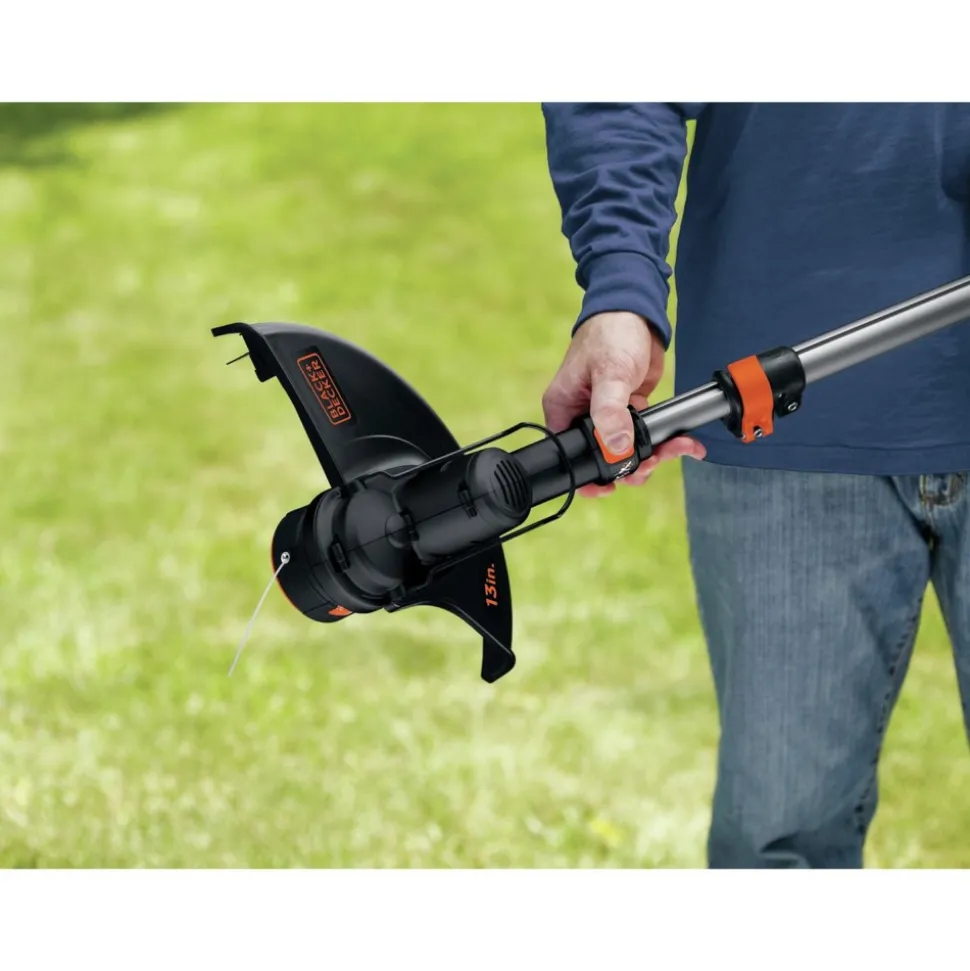 Black & Decker 40V MAX Lithium-Ion Cordless String Trimmer/Edger and Sweeper Combo Kit (1.5 Ah)