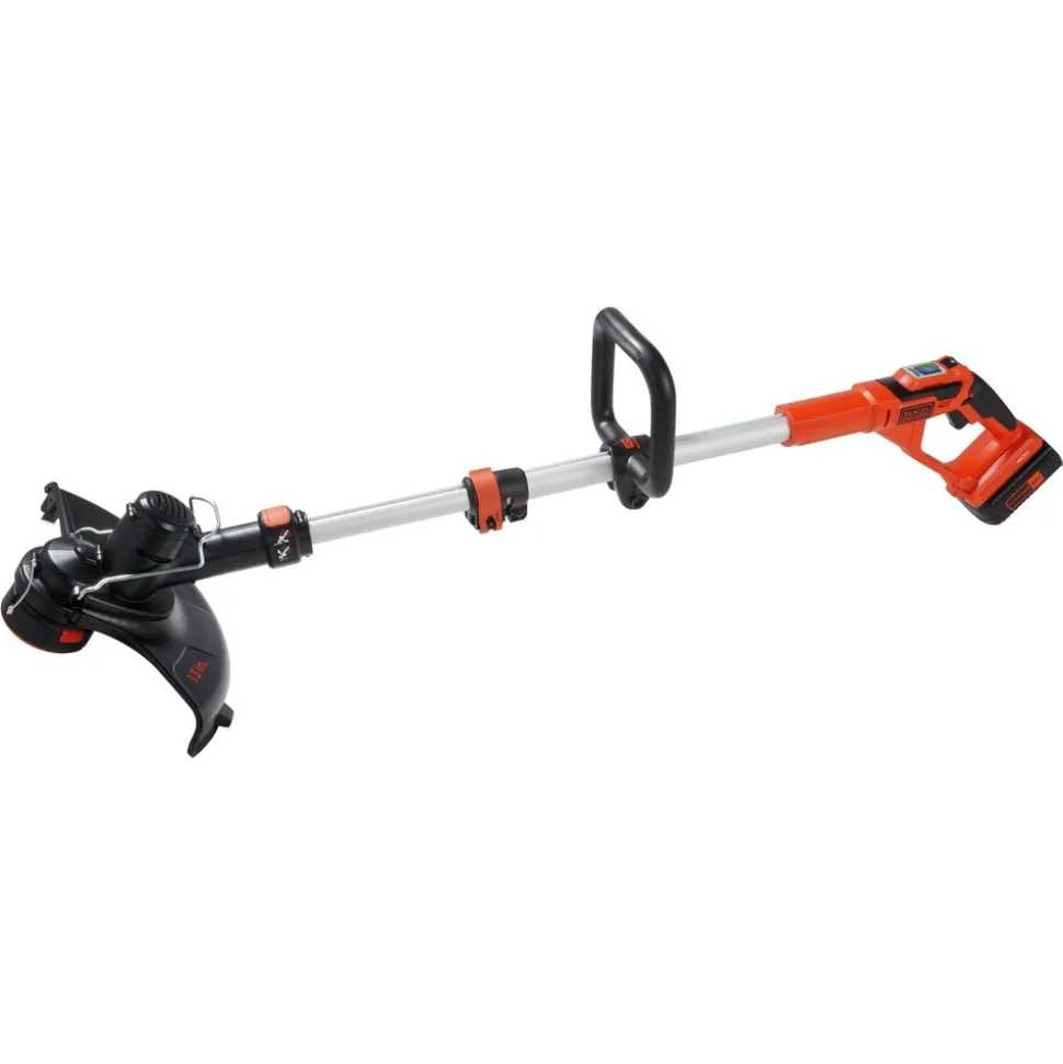 Black & Decker 40V MAX Lithium-Ion Cordless String Trimmer/Edger and Sweeper Combo Kit (1.5 Ah)