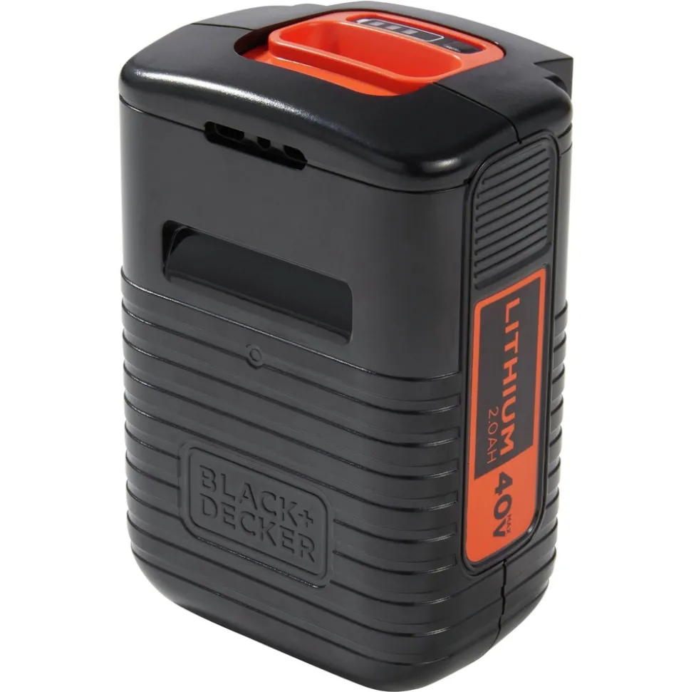 Black & Decker 40V MAX Lithium-Ion Cordless String Trimmer/Edger and Sweeper Combo Kit (1.5 Ah)