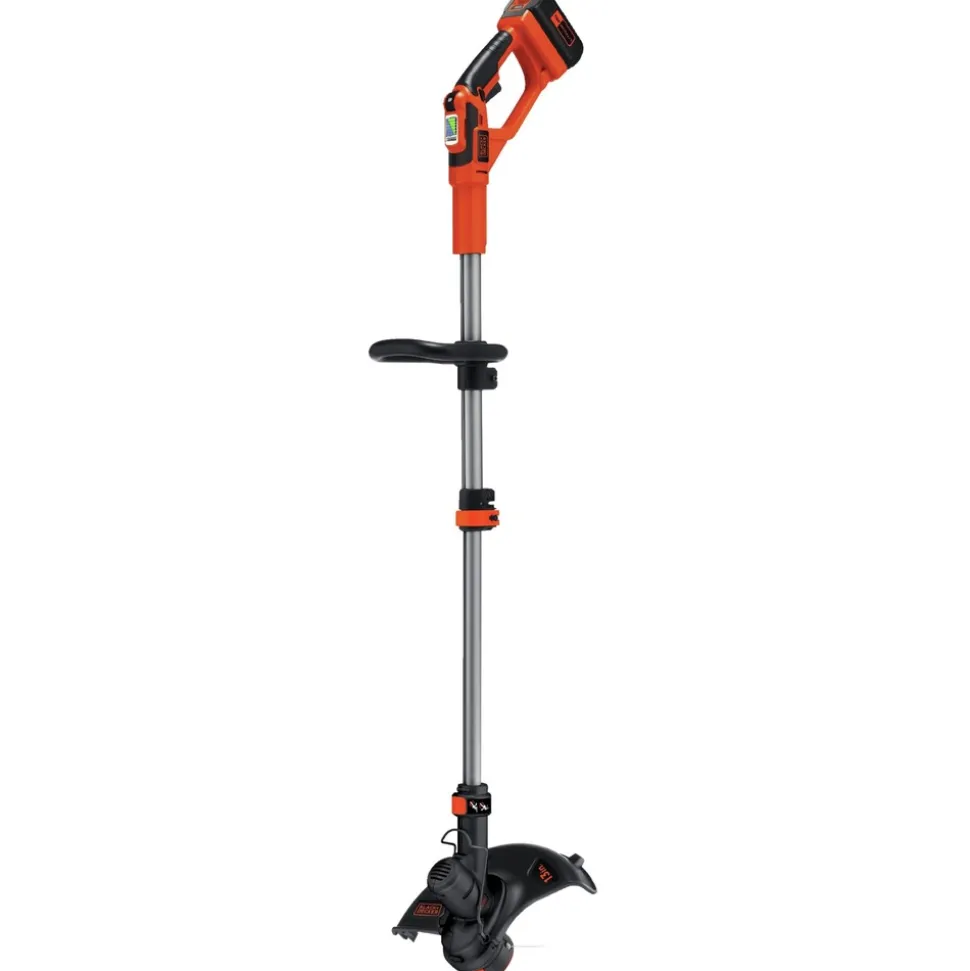 Black & Decker 40V MAX Lithium-Ion Cordless String Trimmer/Edger and Sweeper Combo Kit (1.5 Ah)