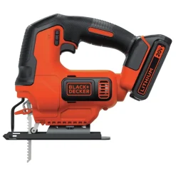 Black & Decker 20V MAX POWERCONNECT Lithium-Ion Brushed Cordless Jig Saw Kit (1.5 Ah)