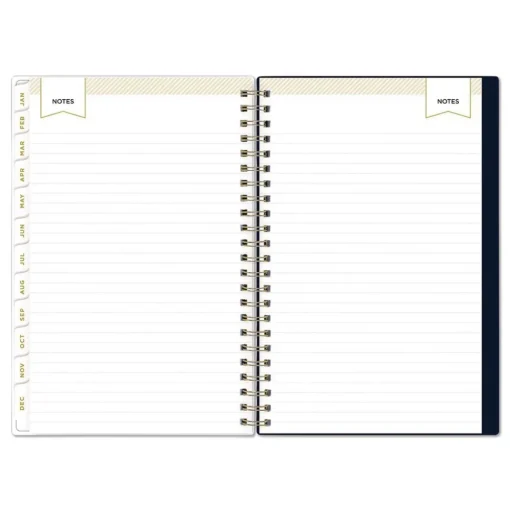 Blue Sky 8 in. x 5 in. 12-Month (Jan-Dec 2026) Day Designer Peyton Weekly/Monthly Planner - Navy Cover