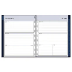 Blue Sky 11 in. x 8.5 in. 12-Month (Jan to Dec): 2026 Passages Weekly/Monthly Planner - Navy Cover