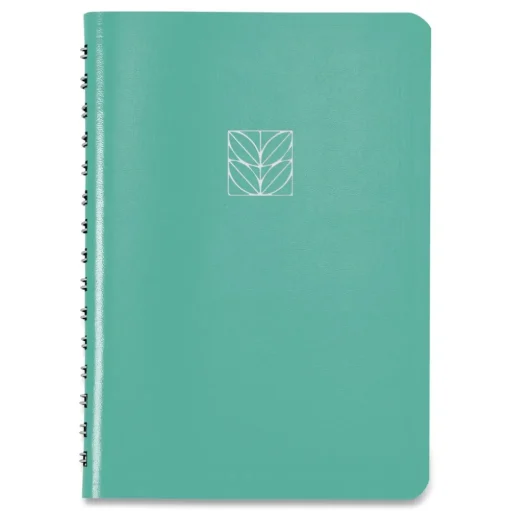 Blueline 8 in. x 5 in. 12-Month (Aug 2025-Jul 2026) Academic Daily/Monthly Planner - Cyan Cover