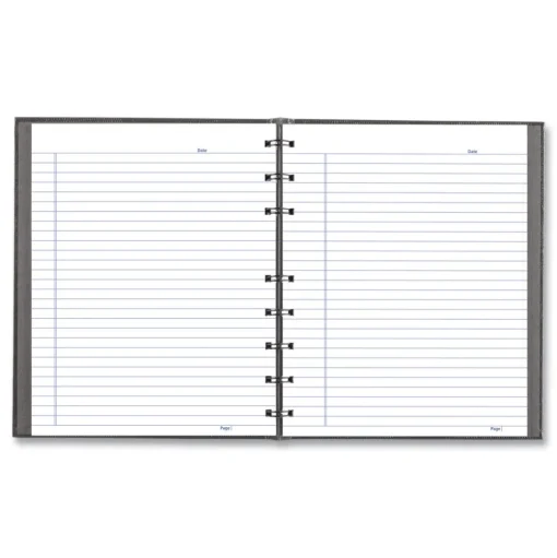 Blueline NotePro 9.25 in. x 7.25 in. Sheets Medium/College Rule 1-Subject Notebook - Cool Gray Cover