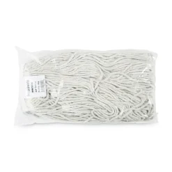 Boardwalk #24 Cut-End Cotton Wet Mop Head - White (12/Carton)