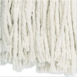 Boardwalk #20 Cut-End Cotton Wet Mop Head - White (12/Carton)