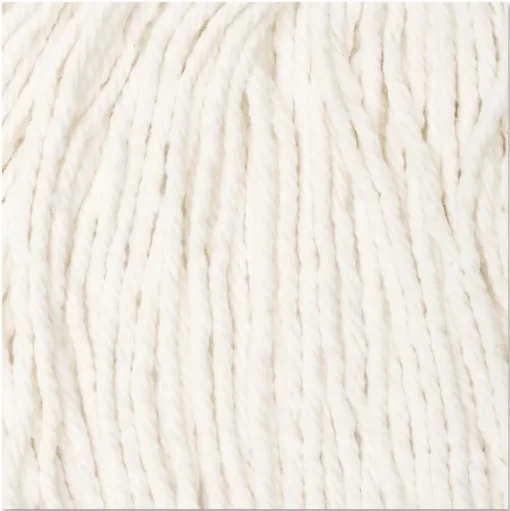 Boardwalk #24 Cut-End Cotton Wet Mop Head - White