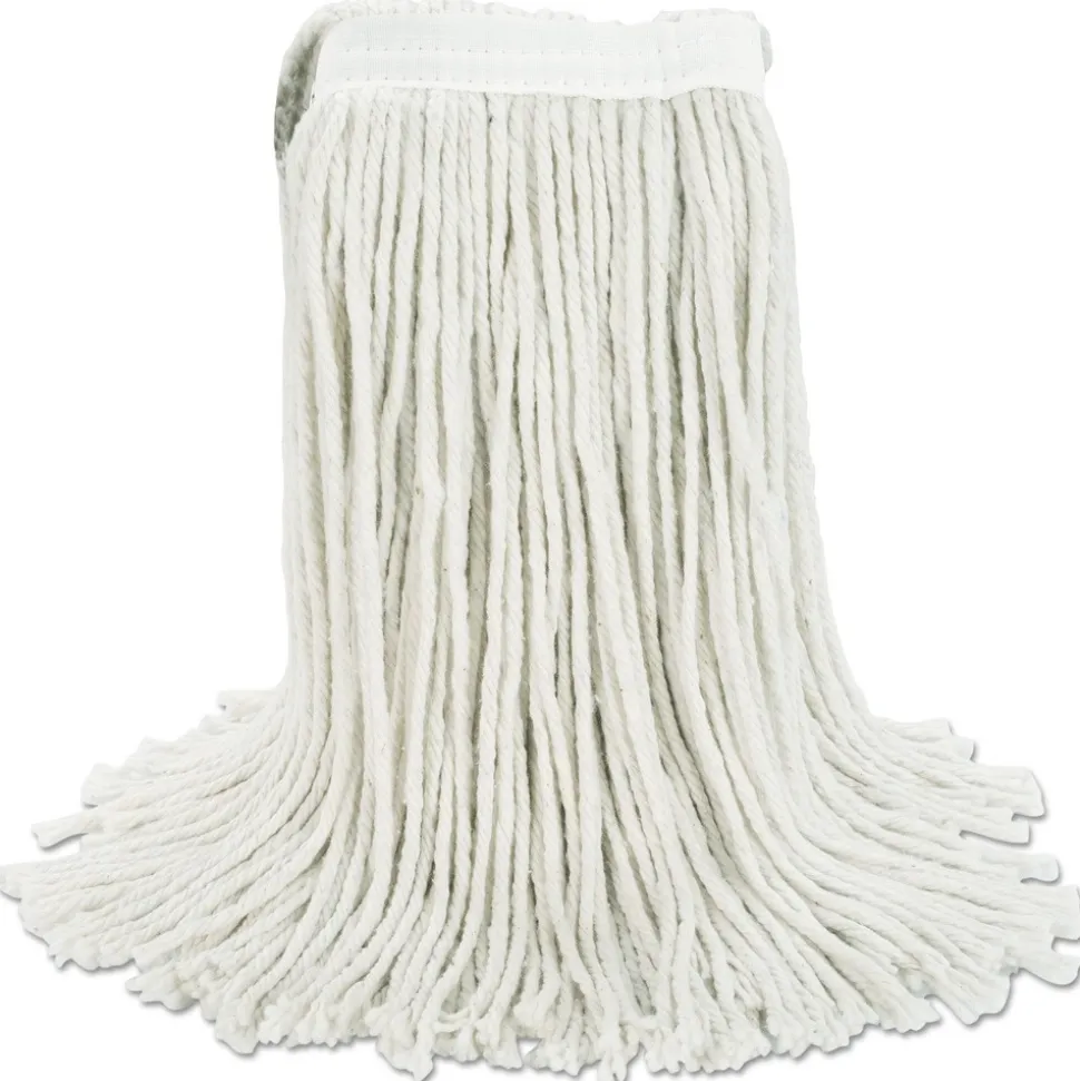 Boardwalk #20 Cut-End Cotton Wet Mop Head - White