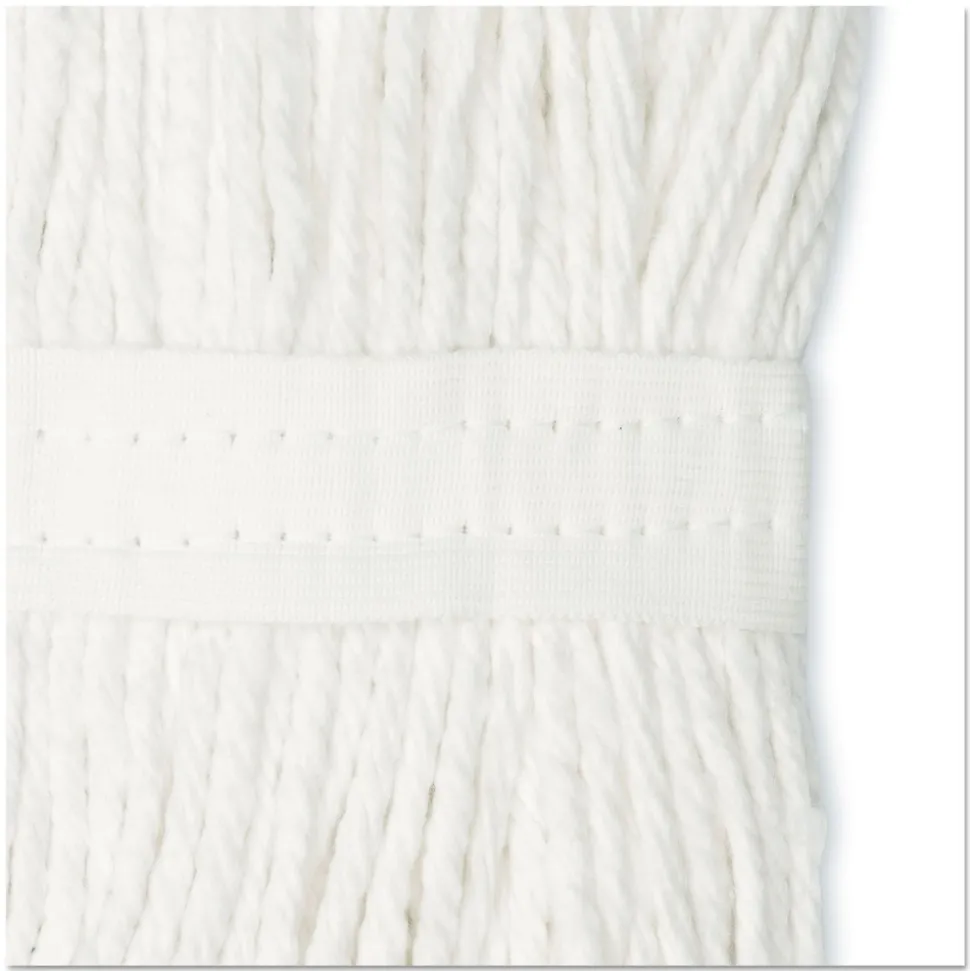 Boardwalk #20 Cut-End Cotton Wet Mop Head - White