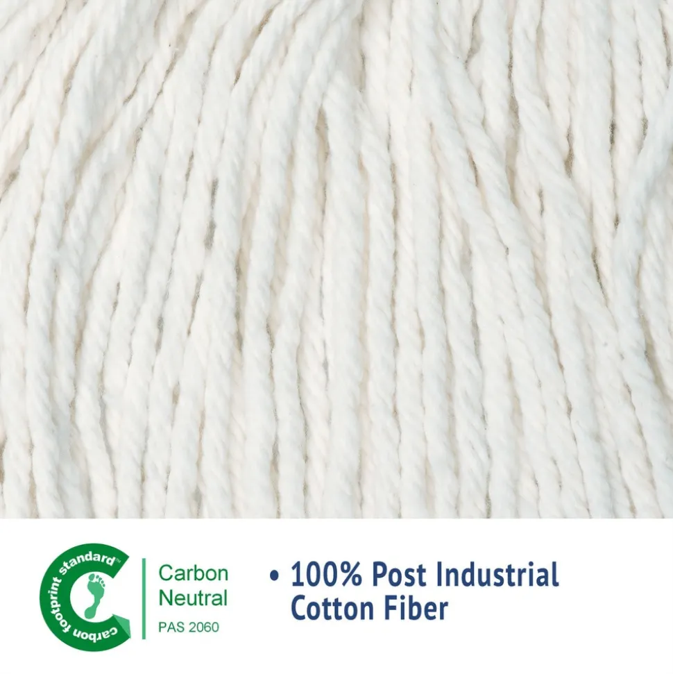 Boardwalk #20 Cut-End Cotton Wet Mop Head - White