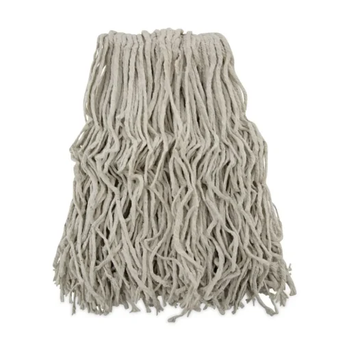 Boardwalk #32 Cut-End Cotton Mop Head - White (12/Carton)