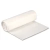 Boardwalk 16 Gallon 8 mic 24 in. x 33 in. Perforated Roll High-Density Can Liners - Natural (1000/Carton)