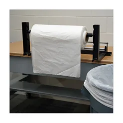 Boardwalk 60 Gallon 2.7 mil 38 in. x 63 in. Industrial Drum Liners Rolls - Clear (50/Carton)