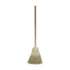 Boardwalk 60 in. Corn/Synthetic Fiber Bristle Broom - Gray/Natural (6/Carton)