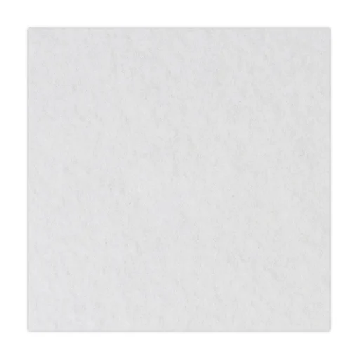 Boardwalk 13 in. Diameter Polishing Floor Pads - White (5/Carton)