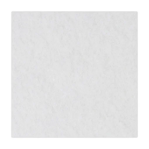 Boardwalk 15 in. Diameter Polishing Floor Pads - White (5/Carton)