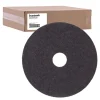 Boardwalk 14 in. Diameter Stripping Floor Pads - Black (5/Carton)