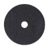 Boardwalk 20 in. Diameter Stripping Floor Pads - Black (5/Carton)
