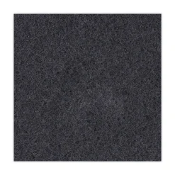 Boardwalk 17 in. Diameter Stripping Floor Pads - Black (5/Carton)