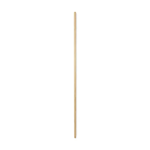 Boardwalk 0.94 in. Diameter x 54 in. Lacquered Hardwood Threaded End Broom Handle - Natural
