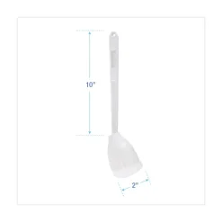 Boardwalk 10 in. Handle 2 in. Mop Head Cone Bowl Mop - White