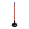 Boardwalk 18 in. Plastic Handle Toilet Plunger for 5-5/8 in. Bowls - Red/Black